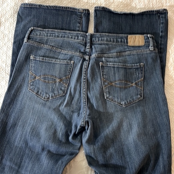 Abercrombie & Fitch Stretch Low Rise Bootcut Jeans Sz 10R - Picture 3 of 3